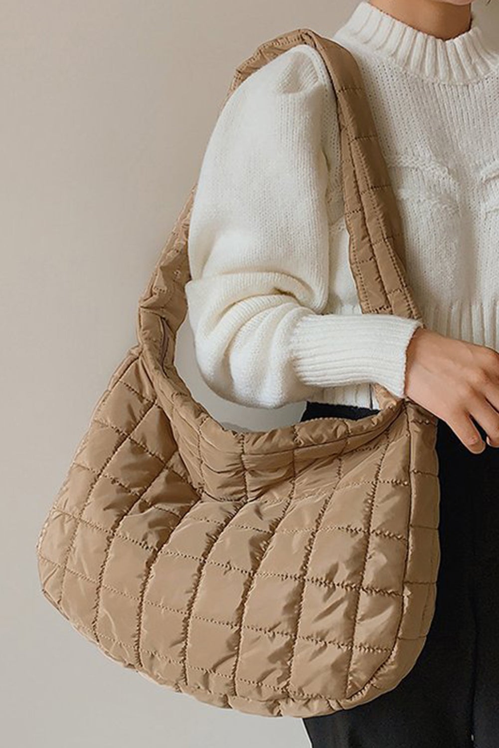 Quinn Quilted Shoulder Bag